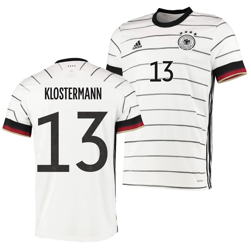 2020 EURO Germany Home Kit Soccer Jersey Lukas Klostermann 13